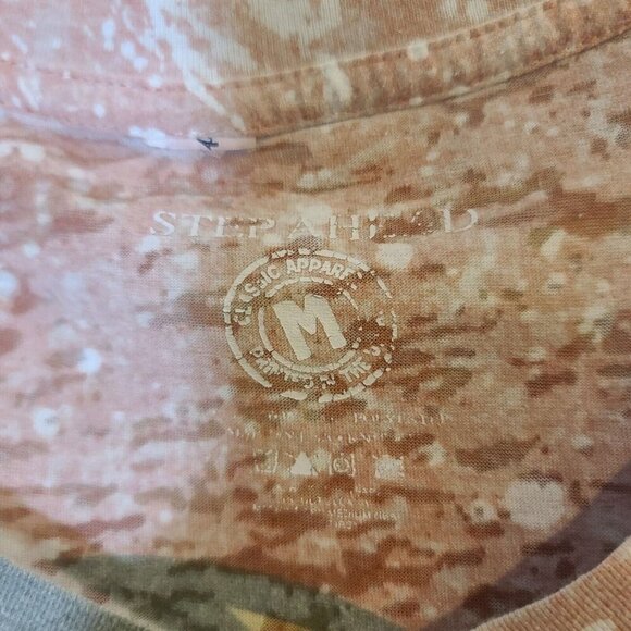 FSU Sheer V-Neck T-Shirt Florida State Logo Red Size Medium - Picture 4 of 6